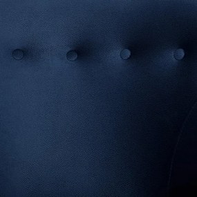 Fotoliu Jazz Albastru Si Negru, 80 x 83 x 80 Cm