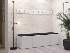 Hol Timothy VII (Alb) (piele ecologică Soft 011 (Negru)). 1060147