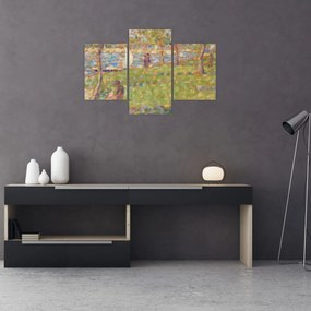 Tablou - Georges Seurat, Study for "La Grande Jatte", reproducere (90x60 cm)