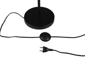 Lampa de podea neagra ATTICUS