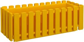 Jardinieră Gardenico Fency Smart System, lungime 50 cm, galben