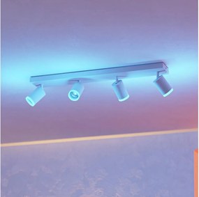 Eglo 901944 - Spot LED RGBW dimabil MELITELLO-Z 4xLED/3,7W/230V alb