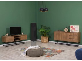 Mobilier living Lexuna 2 (Nuc + Negru). 1089092