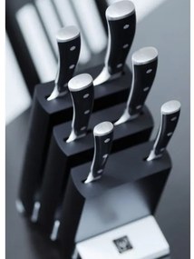 Wüsthof CLASSIC IKON set 7 cuțite bucătărie, suport, frasin/negru