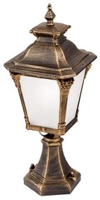 Orion - Lampă de exterior AIKO, 1xE27/60W/230V, 59 cm, IP23, bronz/patină