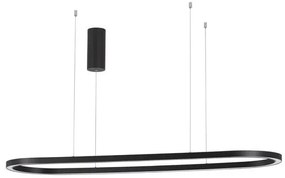 Lustra LED suspendata design modern QUERALT negru