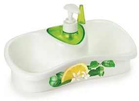 Dozator detergent vase cu suport Snips, verde
