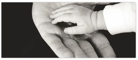 Tablou cu mâini (120x50 cm)