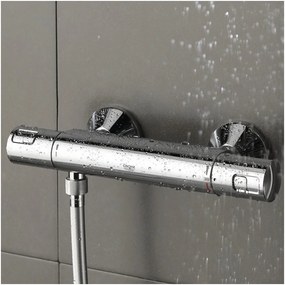 Baterie dus termostatata Grohe Precision Start crom lucios
