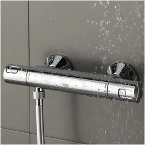 Baterie dus termostatata Grohe Precision Start crom lucios