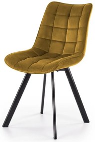 Scaun de sufragerie Nissau (mustar). 1008233