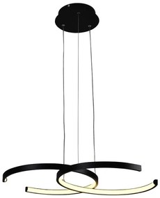 Lustră LED dimabilă pe cablu LED/50W/230V 3000-6500K + telecomandă