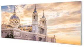 Tablouri pe sticlă Spania Catedrala apus de soare