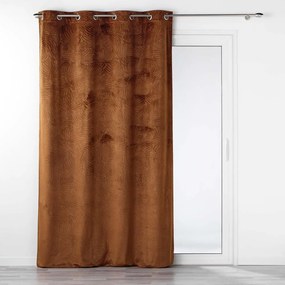 Draperie maro din catifea 140x240 cm Analia – douceur d'intérieur