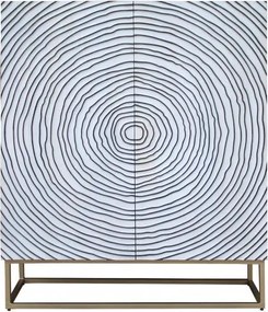 Comoda inalta cu model 3D Zen Circle 120cm