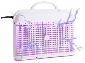 Capcană LED electrică pentru insecte UV/2W/230V albă