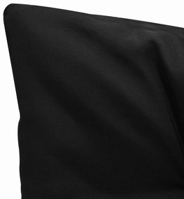 Perne pentru balansoar, 2 buc., negru si gri, 50 cm, textil