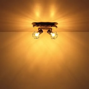 Globo 54017W-2 - Spot PRISKA 2xE27/60W/230V