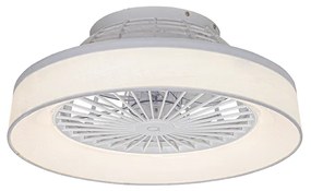 Ventilator de tavan alb cu LED cu telecomandă - Emily