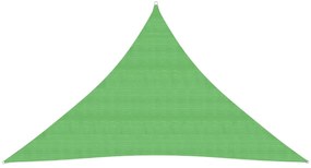 Panza parasolar, verde deschis, 3x3x4,2 m, HDPE, 160 g m  ²