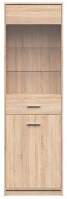 Vitrină Nepo Plus 23 (stejar sonoma) . 1098369