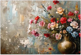 Tablou - Vaza de flori (90x60 cm)