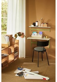 Bibliotecă în culoare naturală cu aspect de lemn de stejar 120x70x32 cm Momentum – Hübsch