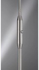 Lampadar argintiu LED cu intensitate reglabilă (înălțime 150 cm) Dent – Fischer &amp; Honsel