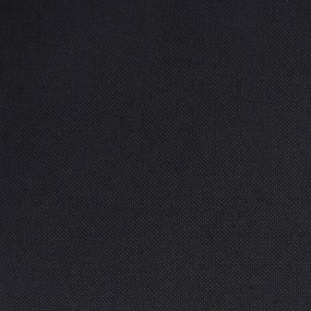 Scaun balansoar cu taburet, negru, textil 1, Negru, Cu suport de picioare