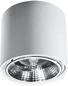 Sollux Lighting Tiube lampă de tavan 1x40 W alb SL.0695