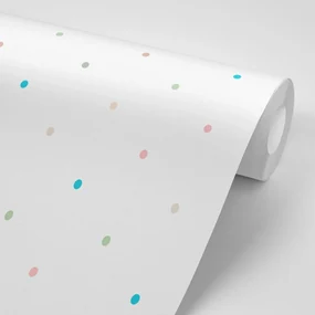 Tapet autoadeziv puncte mici colorate