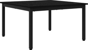 vidaXL Masă de cafea Stejar Negru 80 x 80 x 45 cm Lemn compozit