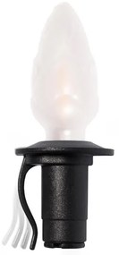 Instalație luminoasă LED de exterior pentru Crăciun CONE FILAMENT 20xE10, 19 m, multicolor / alb cald, IP44