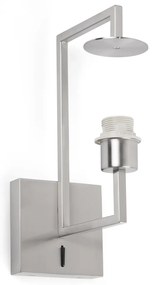 Aplica de perete eleganta design clasic FRAME nickel/negru