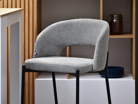 Scaun Gustav (gri + negru). 1110696