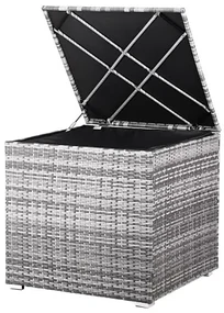 Deuba Cutie depozitare 75x75x70cm - gri