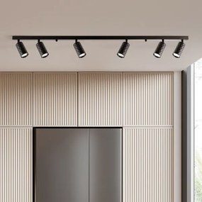 Brilagi - Spot LED RGBW reglabil SELE DIAMANT 6xGU10/6,5W/230V Wi-Fi negru