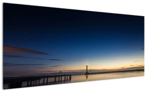 Tablou - Far în zare (120x50 cm)