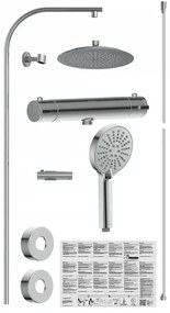 Schütte 60046 - Set de duș MADURA FRESH cu baterie termostatică, crom lucios