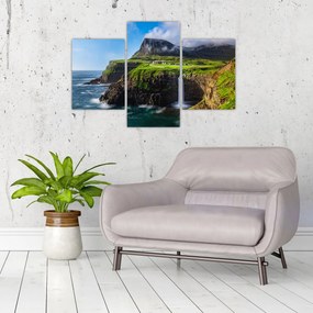 Tablou - Cascada Múlafossur (90x60 cm)