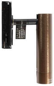 Spot modern bronz închis pentru sistem cu șină monofazată - Iconic Ivy