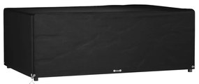 vidaXL Husă pentru mobilier grădină, 12 ocheți, 213x132x75 cm pătrat