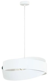 Pendul design modern Tornado II alb 50cm