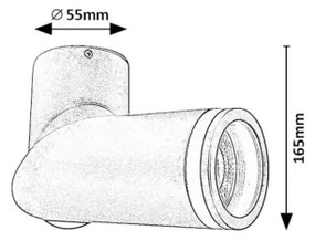 Spot Rabalux 73032 SENOBIA 1xGU10/35W/230V