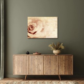 Tablou - floare de trandafir pentru îndrăgostiți (70x50 cm)