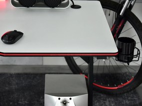 Masă PC Matts 160 (alb + negru). 1109782