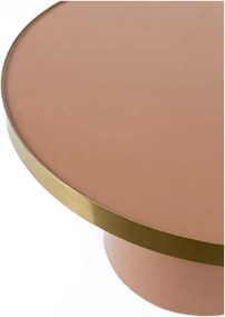 Măsuță auxiliară rotundă din metal ø 60 cm Glam – Zuiver