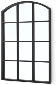 Oglindă într-un cadru de fereastră cu arc, 76 × 52 cm