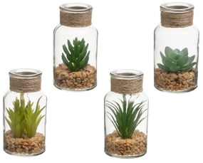 Plante artificiale 4 buc. (înălțime 12 cm) Cactus – Casa Selección