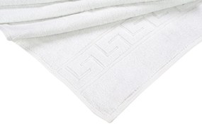 Set 2 prosoape, hotel Line, bedora, 50x90 cm, 100% bumbac cardat, 500 g/mp, alb, 2 piese